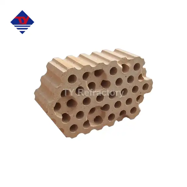 34 Holes Low Creep High Alumina Bricks